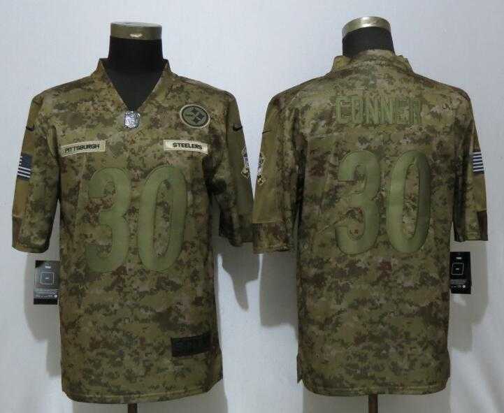 Nike Steelers 30 James Conner Camo Salute To Service Limited Jersey,We sell and wholesale Nike Steelers 30 James Conner Camo Salute To Service Limited Jersey on line form chian!